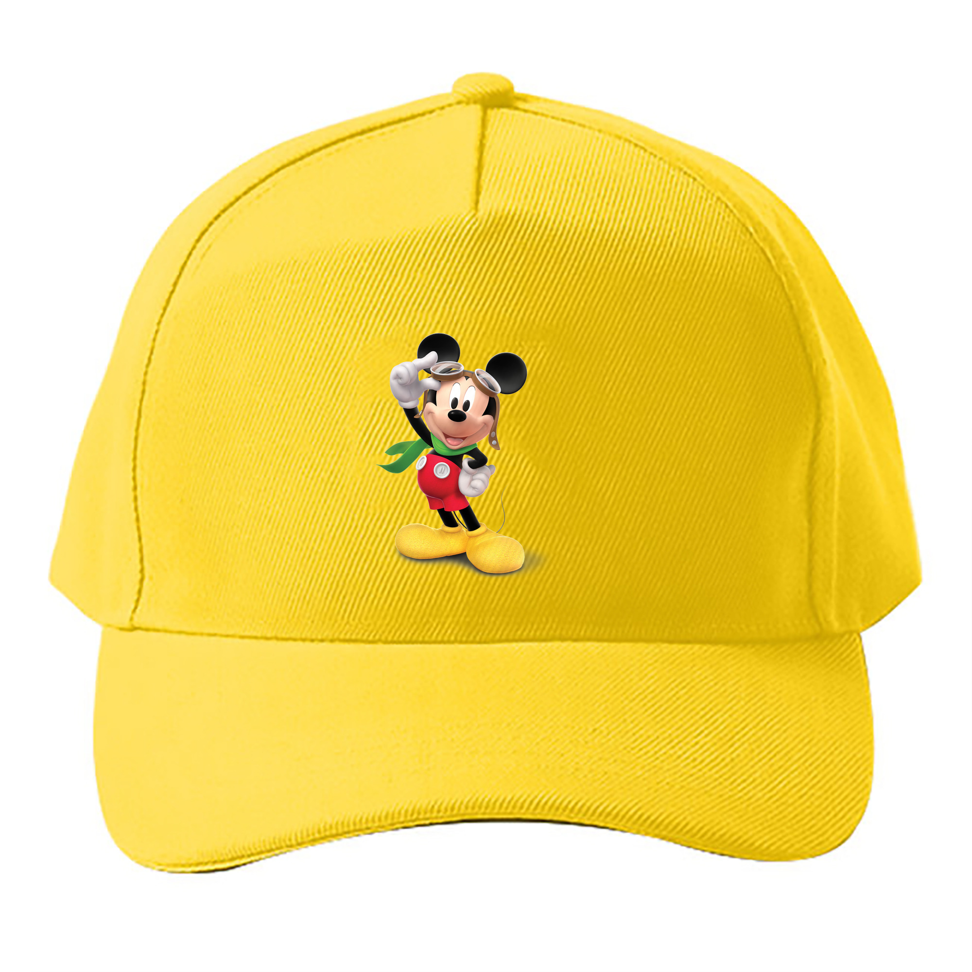 （画像用） ミッキーマウス Mickey Mouse ベースボールキャップ 綿100％ 男女兼用 帽子 スポーツ